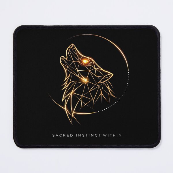 Item preview, Sacred Wolf – Instinct Within designed and sold by PrimalGeometry.