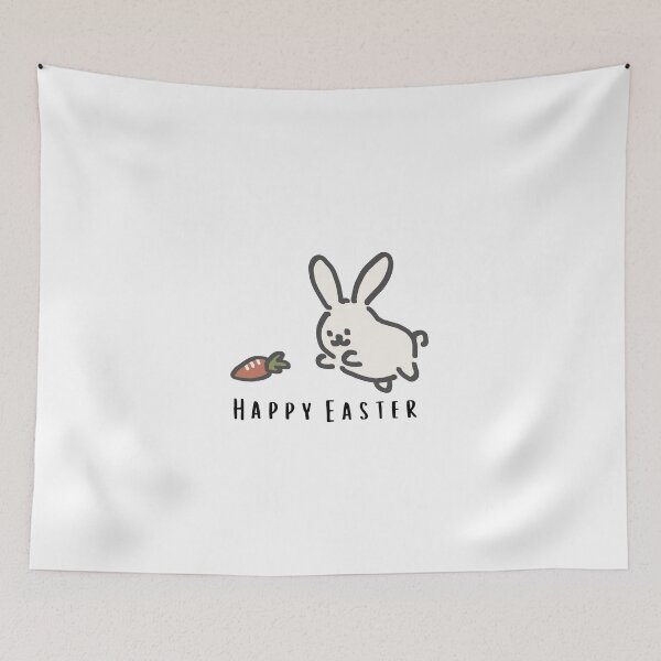 Item preview, Easter bunny chases carrot designed and sold by ErbilK.