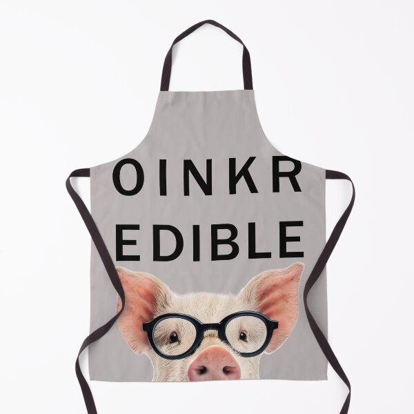 Item preview, OINKREDIBLE Nerdy Pig with Glasses Eye Care Humor Art designed and sold by PLisasPets.