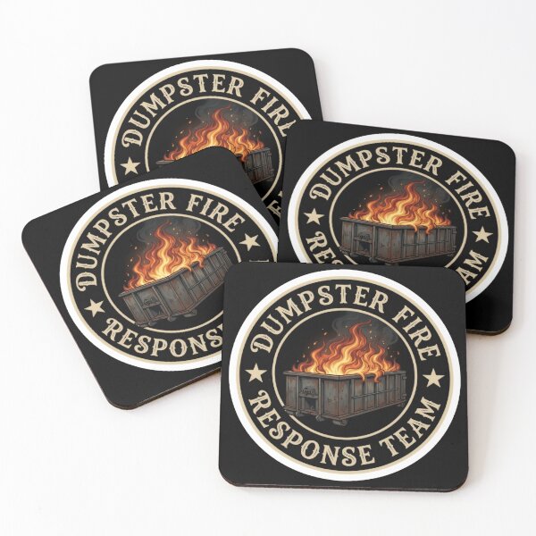Item preview, Dumpster Fire Response Team Leader Professional Chaos Manager designed and sold by SkeletonsDanger.