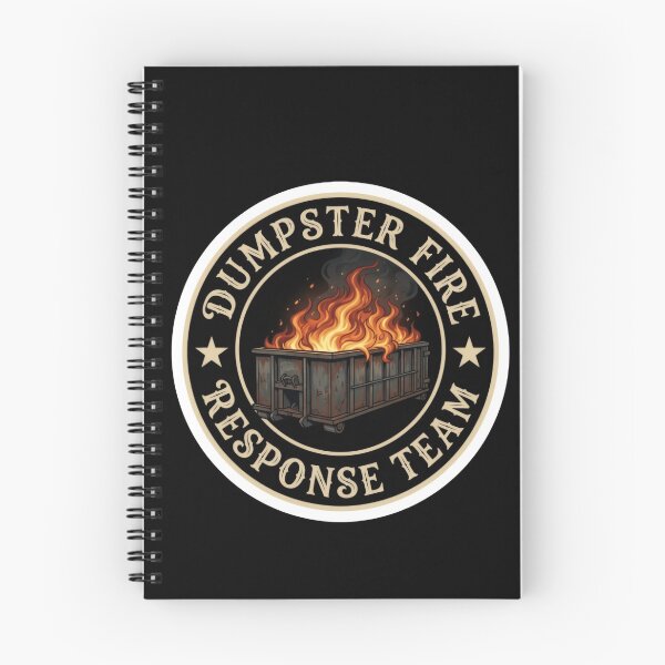 Item preview, Dumpster Fire Response Team Leader Professional Chaos Manager designed and sold by SkeletonsDanger.