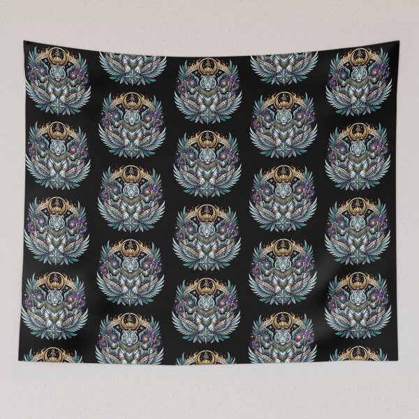 Item preview, Urban King – Mystical White Tiger Emblem designed and sold by Dogandesighn.
