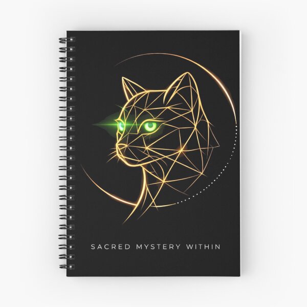 Item preview, Sacred Cat – Mystery Within designed and sold by PrimalGeometry.