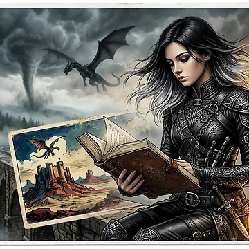 Artwork thumbnail, Dragon Rider by Talpha