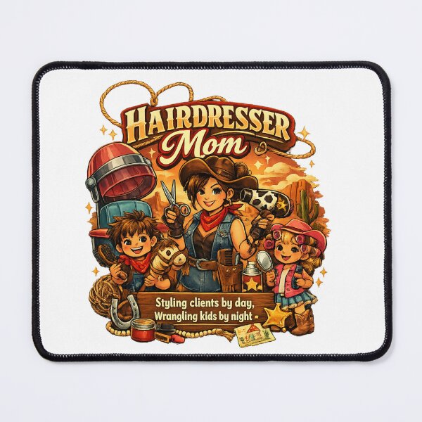 Item preview, Hairdresser Mom designed and sold by Teacuppupdesign.