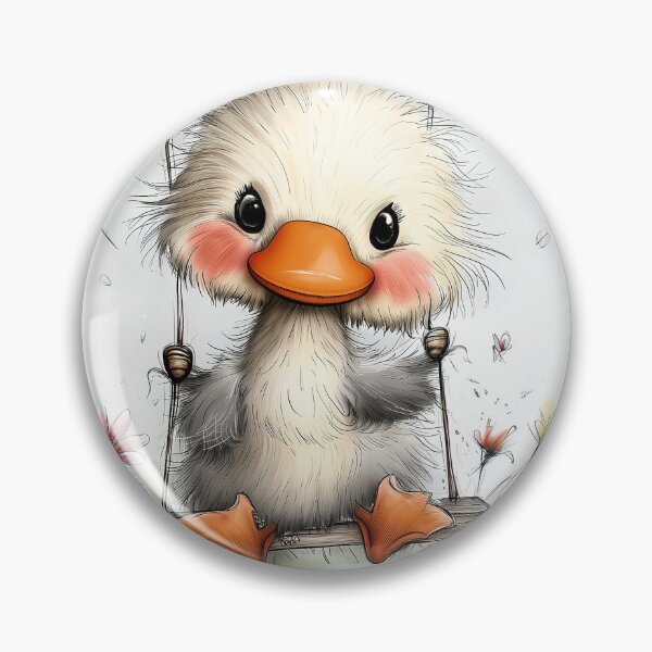 Item preview, Fluttering Duck on a Swinging Adventure designed and sold by Venon28.