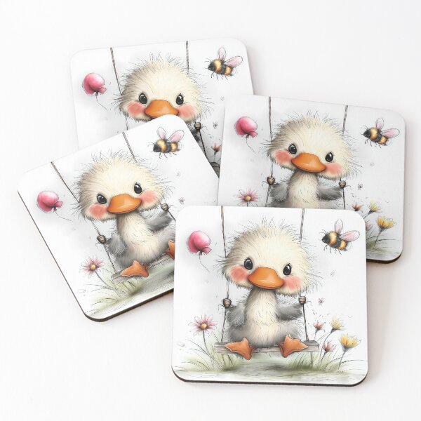 Item preview, Fluttering Duck on a Swinging Adventure designed and sold by Venon28.