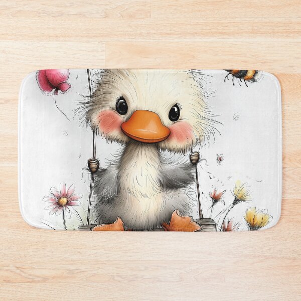 Item preview, Fluttering Duck on a Swinging Adventure designed and sold by Venon28.