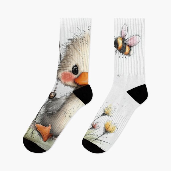 Item preview, Fluttering Duck on a Swinging Adventure designed and sold by Venon28.