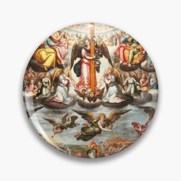 Item preview, The Last Judgment Francisco Pacheco Classical Religious Painting designed and sold by TheSoulOfArt.