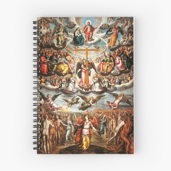 Item preview, The Last Judgment Francisco Pacheco Classical Religious Painting designed and sold by TheSoulOfArt.