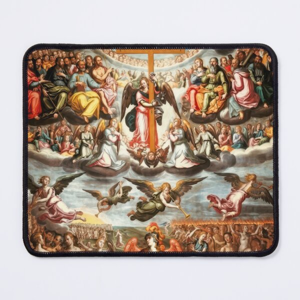 Item preview, The Last Judgment Francisco Pacheco Classical Religious Painting designed and sold by TheSoulOfArt.