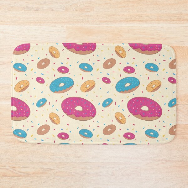 Item preview, Colorful Iced Donuts With Sprinkles Pattern designed and sold by Pevkay97.