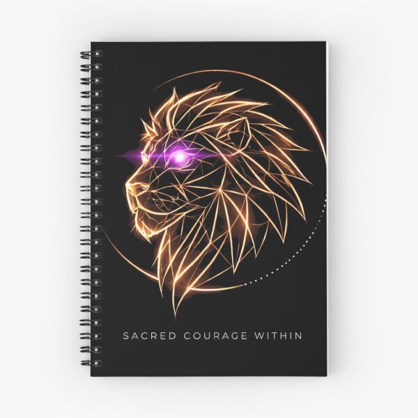 Item preview, Sacred Lion – Courage Within designed and sold by PrimalGeometry.