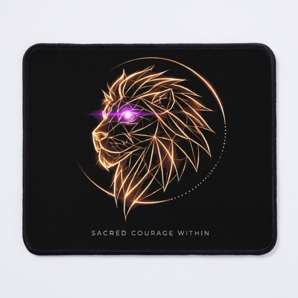 Item preview, Sacred Lion – Courage Within designed and sold by PrimalGeometry.