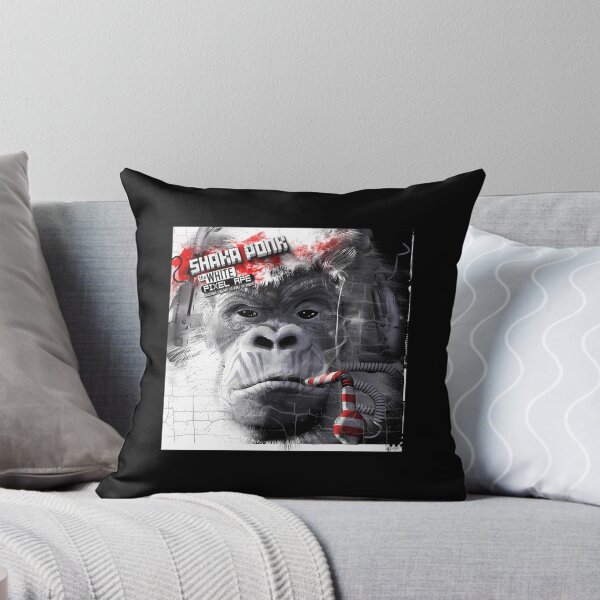 Item preview, Shaka Ponk - The White Pixel Ape designed and sold by ahmedali2021.