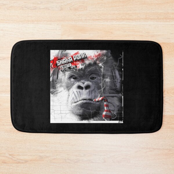 Item preview, Shaka Ponk - The White Pixel Ape designed and sold by ahmedali2021.