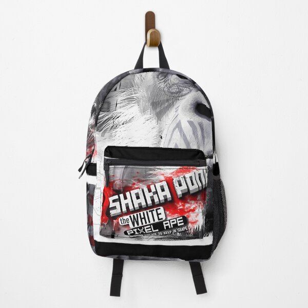 Item preview, Shaka Ponk - The White Pixel Ape designed and sold by ahmedali2021.
