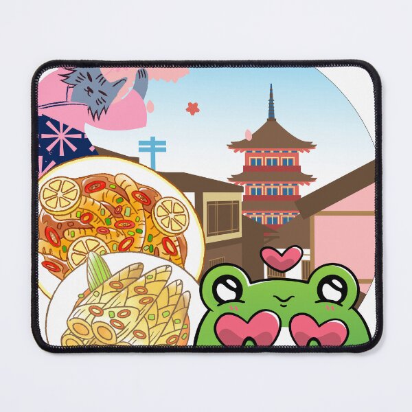 Item preview, Japanese Culinary Journey: Cat, Frog and Delicacies designed and sold by Kanniax.