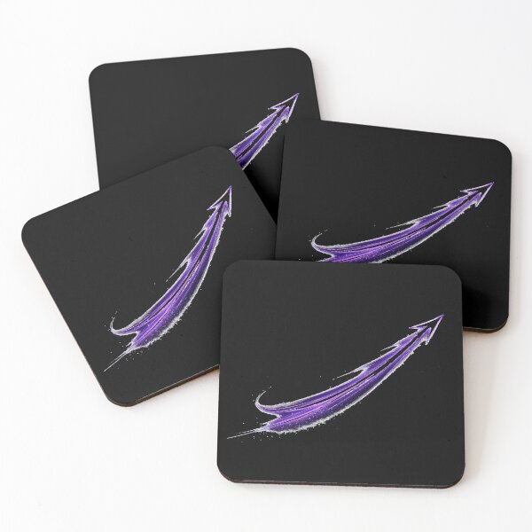 Item preview, Keep Moving Forward – Purple Energy Arrow designed and sold by Chameleon by Ewa .