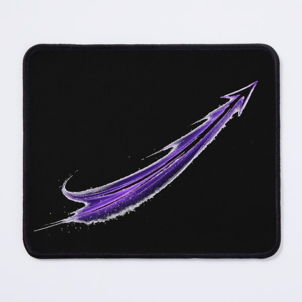 Item preview, Keep Moving Forward – Purple Energy Arrow designed and sold by Chameleon by Ewa .