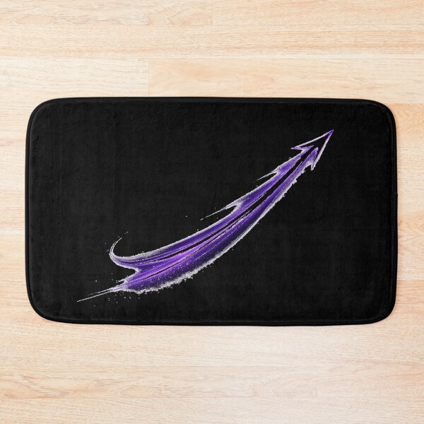 Item preview, Keep Moving Forward – Purple Energy Arrow designed and sold by Chameleon by Ewa .