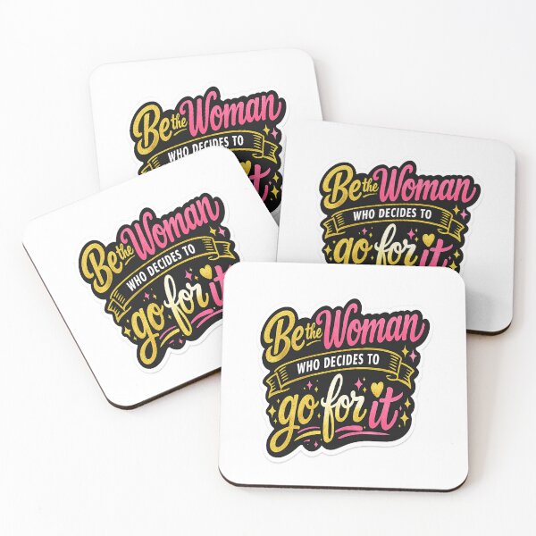 Item preview, Be the Woman Who Decides to Go for It – Bold Feminine Empowerment Design designed and sold by ELVIN DESIGNS.