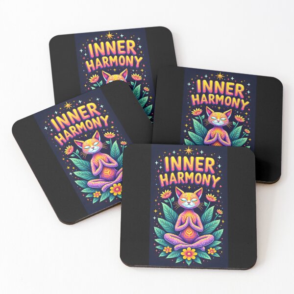 Item preview, Inner Harmony Cat designed and sold by Creative Line Prints.