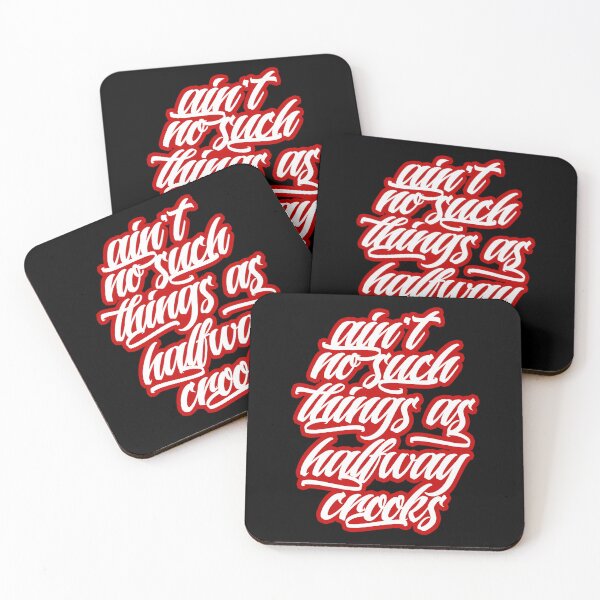 Item preview, Ain'T No Such Things As Halfway Crooks designed and sold by ahmedali2021.