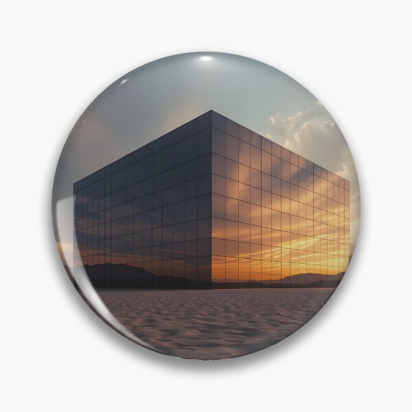 Item preview, Maraya Concert Hall AlUla Saudi Arabia — World's Largest Mirrored  Building Wall Art Print, Ashar Valley Travel Poster, KSA Decor designed and sold by GoldenVerseArt.