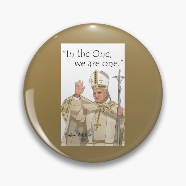 Item preview, Pope Leo XIV Quote In The One designed and sold by Garaga.