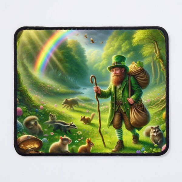 Item preview, Leprechaun Rainbow Forest Adventure designed and sold by NancyzKreations.