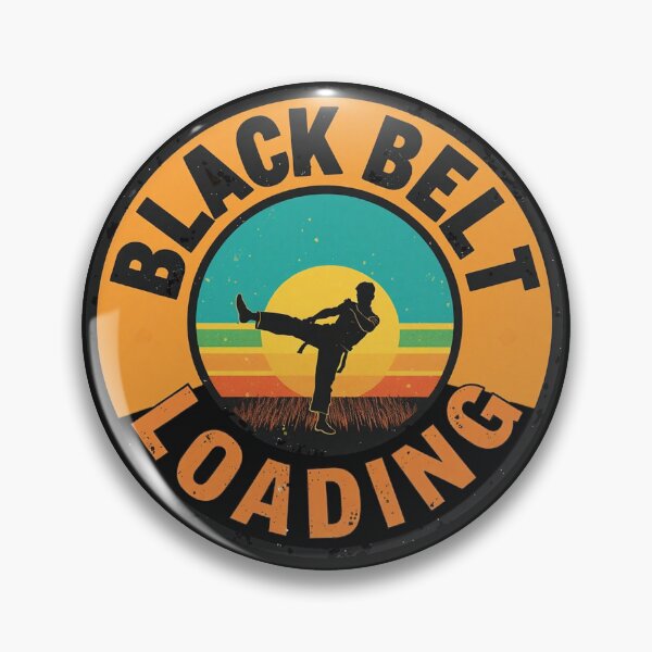 Item preview, Black Belt Loading – Funny Martial Arts Progress Design designed and sold by Sparkofart07.