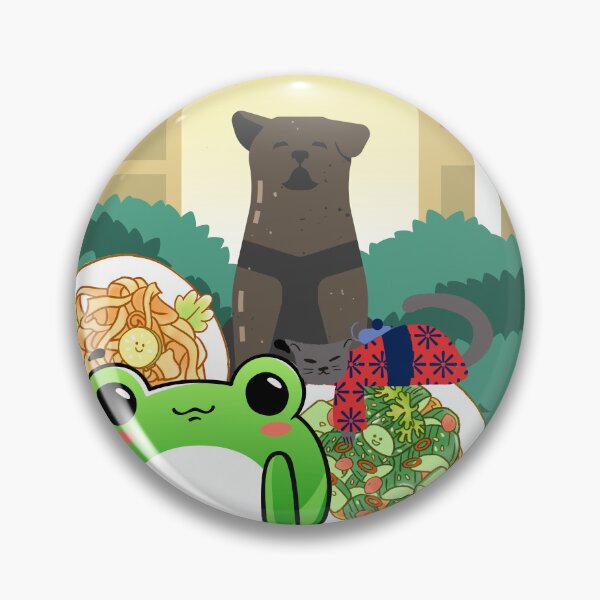 Item preview, Gourmet Friends: Frog, Dog and Cat at the Feast designed and sold by Kanniax.