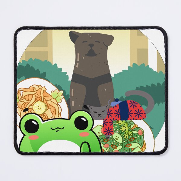 Item preview, Gourmet Friends: Frog, Dog and Cat at the Feast designed and sold by Kanniax.