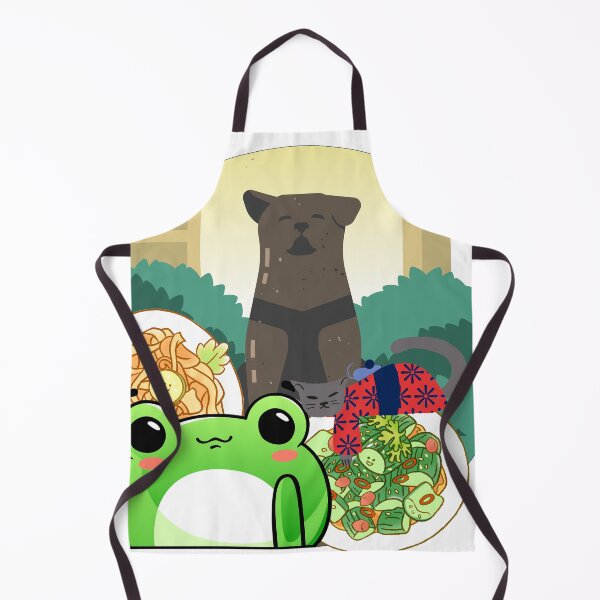 Item preview, Gourmet Friends: Frog, Dog and Cat at the Feast designed and sold by Kanniax.