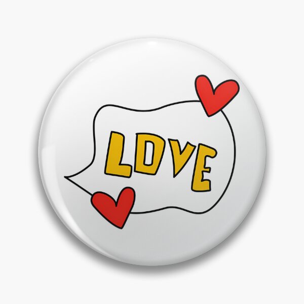 Item preview, Cute Love Bubble Kawaii Love Word With Hearts designed and sold by GiftArtfuuArt.