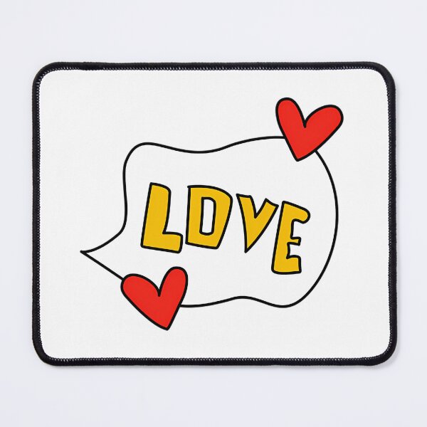 Item preview, Cute Love Bubble Kawaii Love Word With Hearts designed and sold by GiftArtfuuArt.