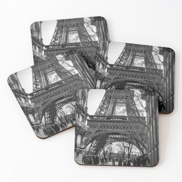 Item preview, Eiffel Tower Paris Black and White  designed and sold by KevinTPerry.