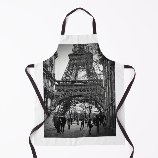 Item preview, Eiffel Tower Paris Black and White designed and sold by KevinTPerry.