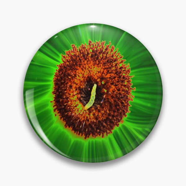 Item preview, Sunflower with caterpillar electrified designed and sold by pixperienz4u.