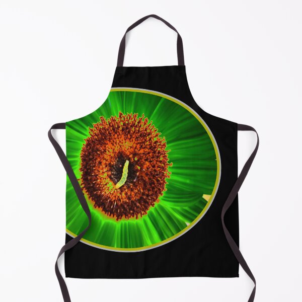 Item preview, Sunflower with caterpillar electrified designed and sold by pixperienz4u.
