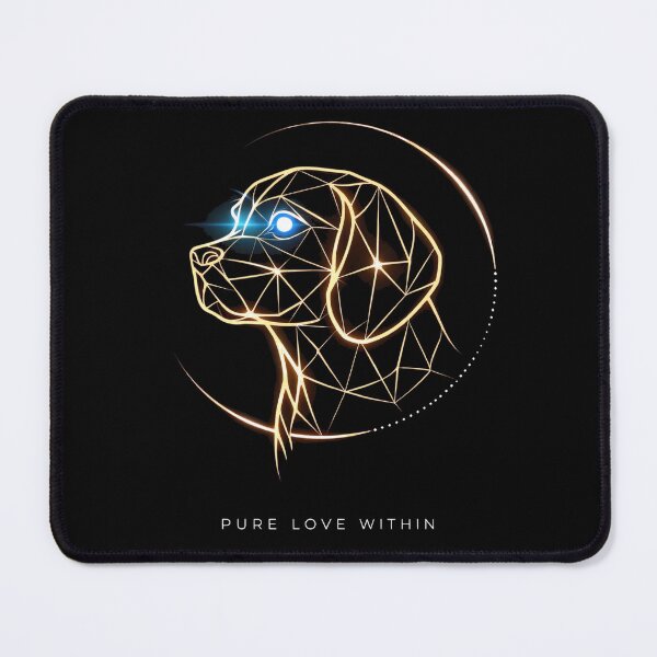 Item preview, Sacred Dog – Pure Love Within designed and sold by PrimalGeometry.
