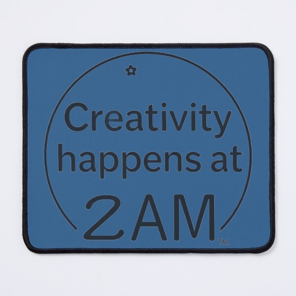 Item preview, Creativity Happens at 2AM – Night Owl Shirt designed and sold by SassyGin.