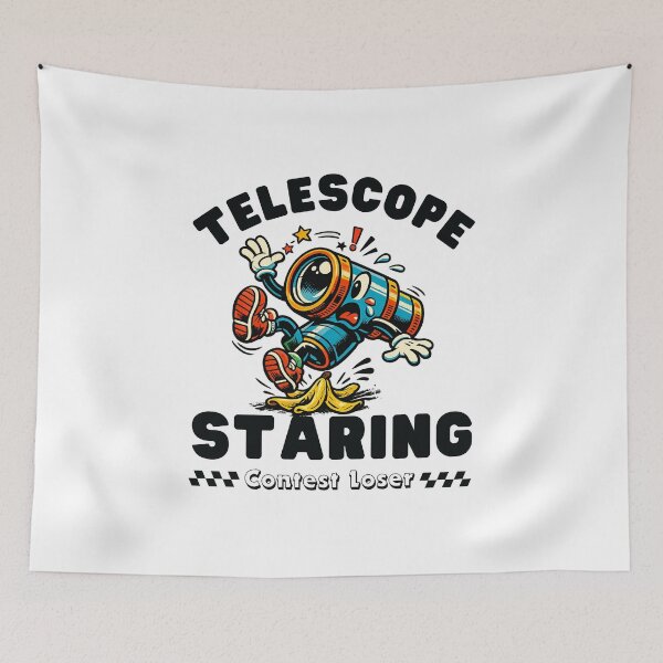 Item preview, Telescope staring contest loser designed and sold by Peerless-Prime.