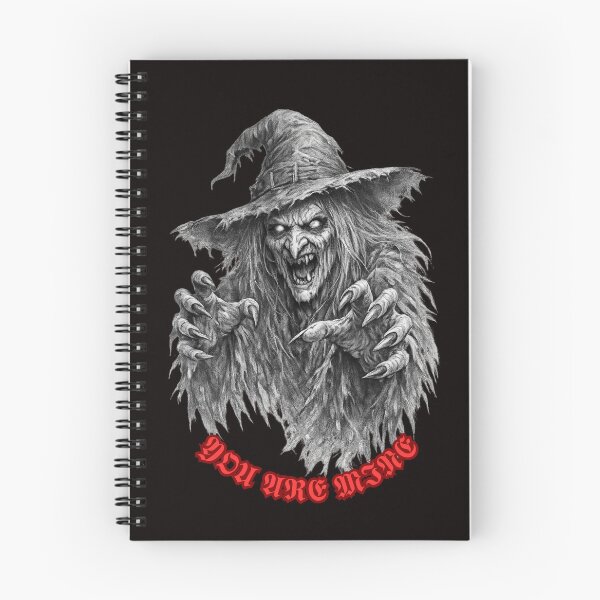 Item preview, Terrifying Witch – Gothic Graphite Horror Illustration designed and sold by Tadeusz1.