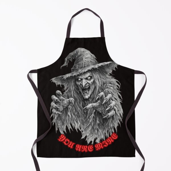 Item preview, Terrifying Witch – Gothic Graphite Horror Illustration designed and sold by Tadeusz1.