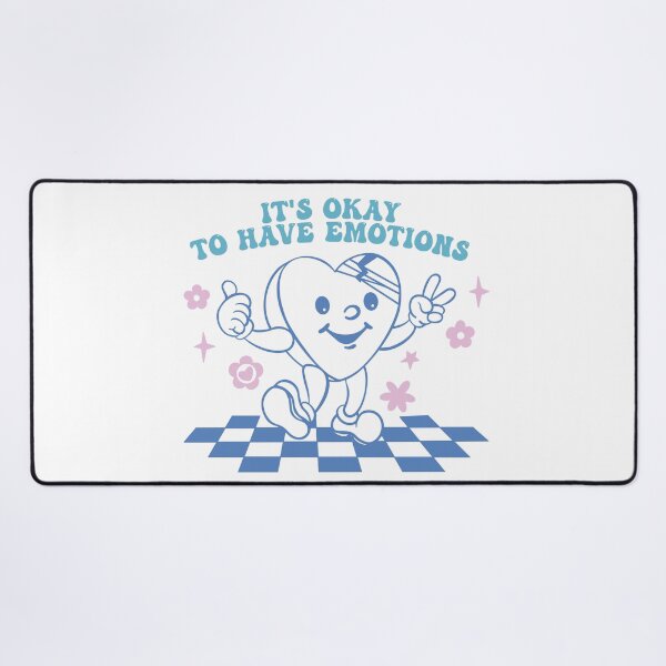 Item preview, It’s Okay to Have Emotions – Gentle Reminder Quote | Self Love & Emotional Wellness Design designed and sold by Pao's Mind.