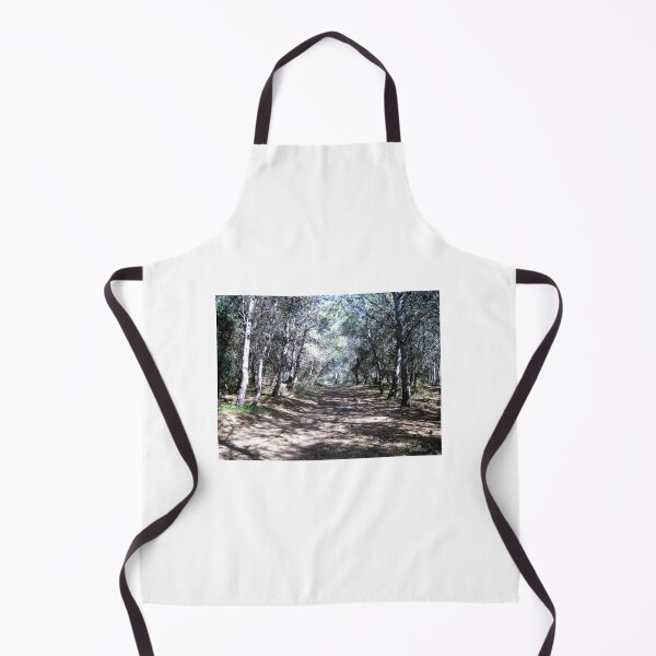 Item preview, Sunlit Forest Path Through Pine Trees Along a Quiet Woodland Trail With Dappled Shadows designed and sold by Nmallia.