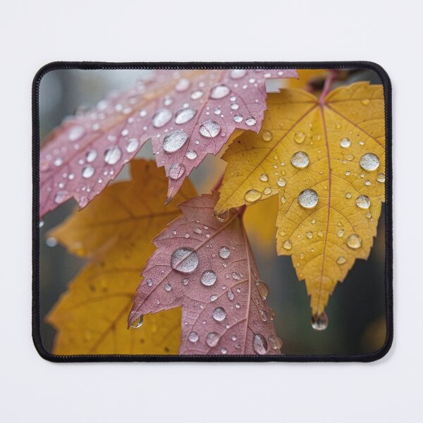 Item preview, Fall Maple Leaves in the Rain designed and sold by Tridentulus.